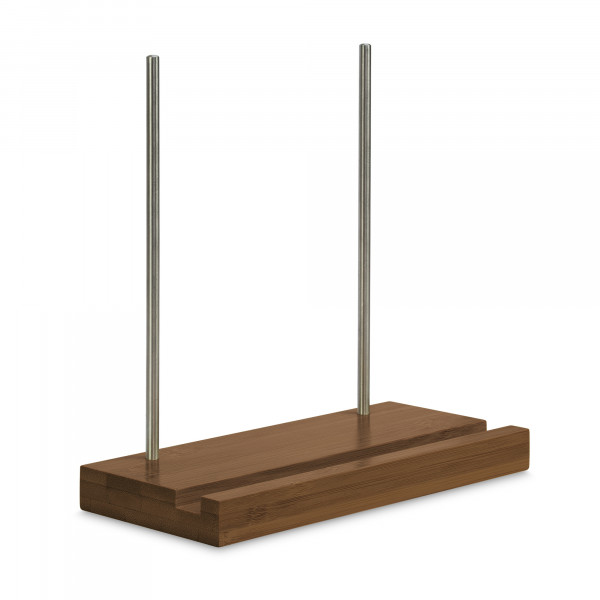 Présentoir pour vinyles Dynavox ST1F marron foncé