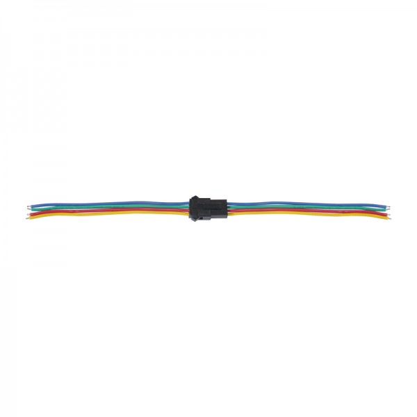 RGB-Verbinderset 5 x Stecker/5 x Buchse BLANKO