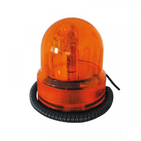 Rundumleuchte 12 V Orange mit Magnetfuß