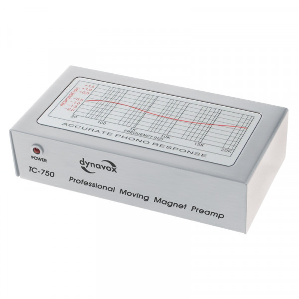 Dynavox TC-750 Profi Phonovorv. silber Restposten! Nur solange Vorrat!