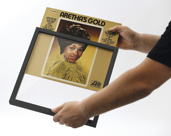 Dynavox Schallplattencover-Wechselrahmen CF1 Bambus schwarz