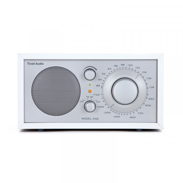Tivoli Audio Model One Weiss/Silber