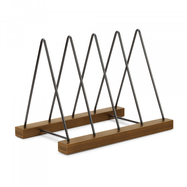 Support vinyles Dynavox ST75 marron foncé