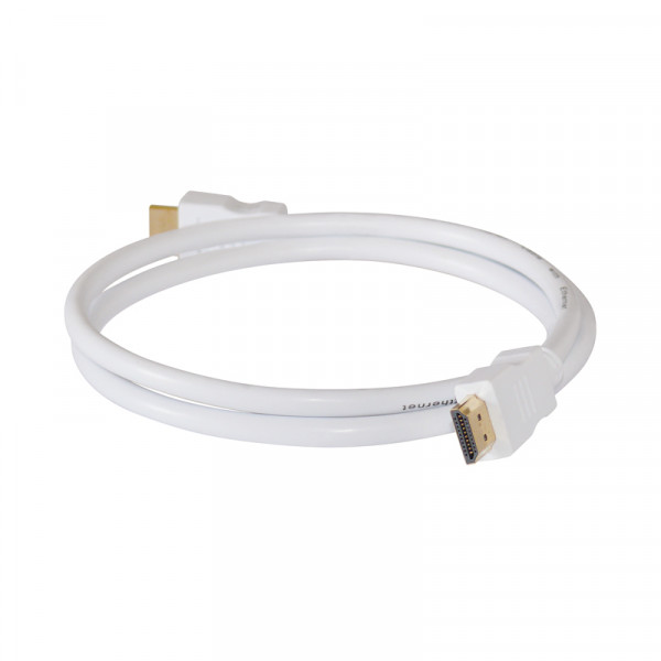 Cordon HDMI mâle/mâle 10 m blanc