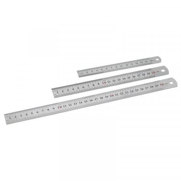 Règles métalliques 15/20/30 cm