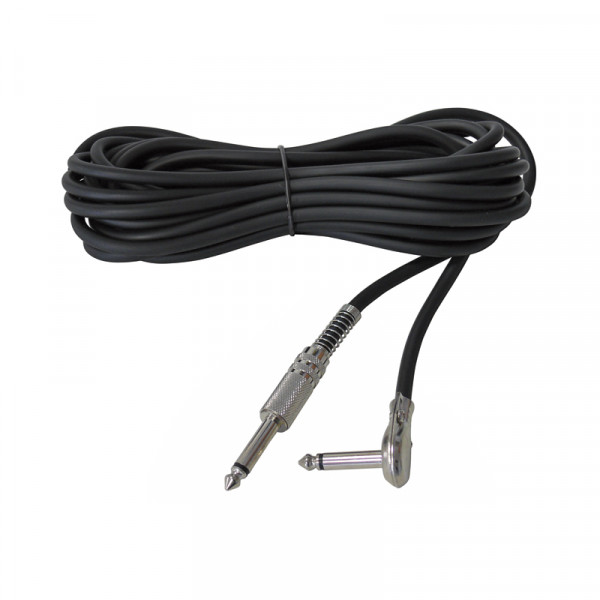 Cordon 6m Jack mono M/M coudé