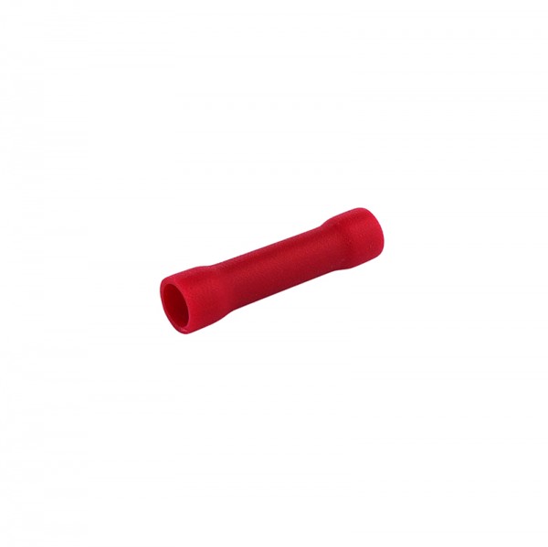 Stoßverbinder für 0,5-1,5 mm rot 50 Stück in Plastikbox BLANKO