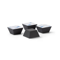 Aperçu: 4 amortisseurs en élastomère de silicone EDS32 - Forme Trapèze 3D Aperçu: 4 amortisseurs en élastomère de silicone EDS32 - Forme Trapèze 3D