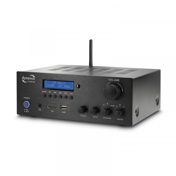 Dynavox Stereo-Verst. VT-80 MK schwarz Restposten! Nur solange Vorrat!