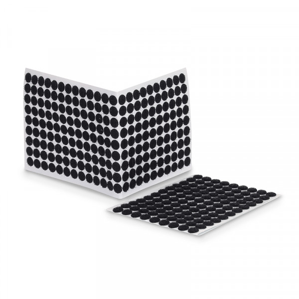 Klettbandpads selbstkl. 10mm rund 200x Restposten! Nur solange Vorrat!
