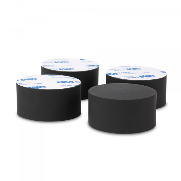 Dynavox Silikon-Elastomer Dämpfer EDZ50 4er-Set, Form zylindrisch