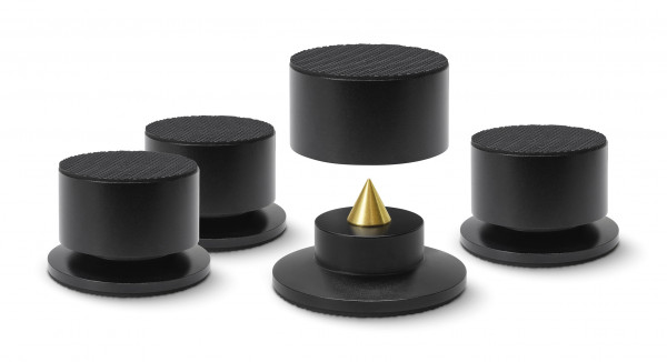 Découpleurs Dynavox BA-4 noir (4 pièces)