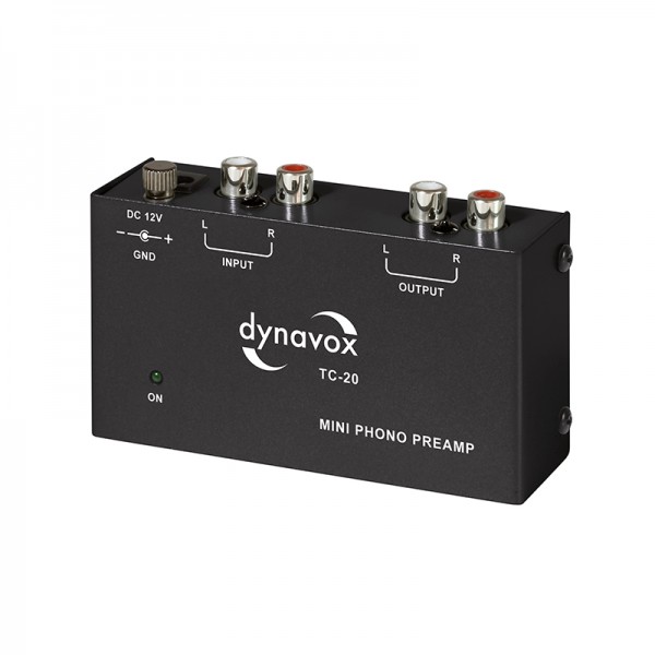Dynavox TC-20 Phonovorverstärker schwarz