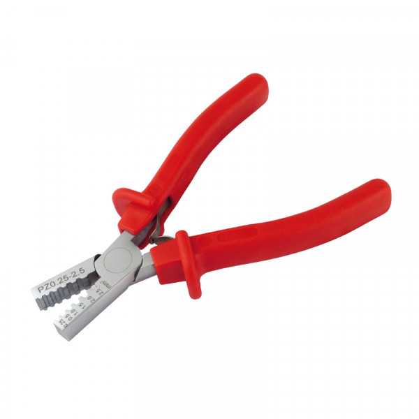 Presszange für Aderendhülsen BLANKO 0,25 - 2,5 mm²